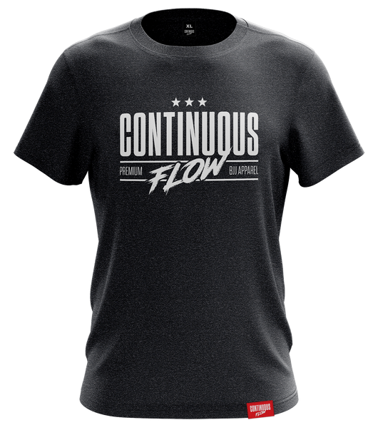 Continuous Flow BJJ Premium T-Shirt Asphalt/Grey