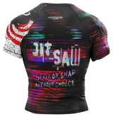 Continuous Flow Jitsaw rashguard short sleeves