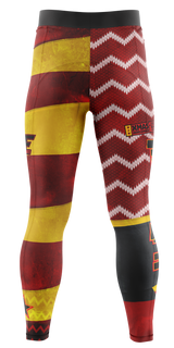 Hu-Dolph the Red Belt Reigndeer Spats (Red/Yellow)