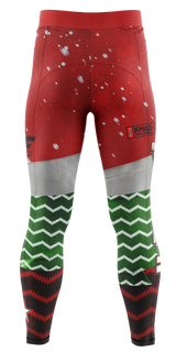 Hu-Dolph the Red Belt Reigndeer Spats (Red/Green)