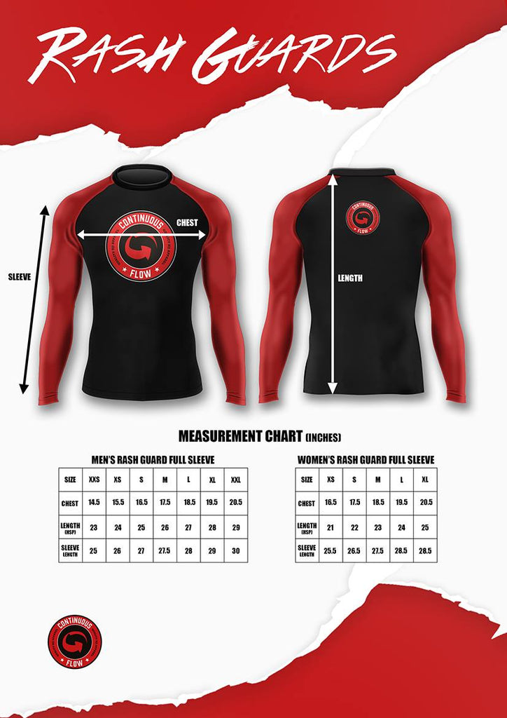 Continuous Flow Chucky Rashguard (RED) – Continuous Flow BJJ