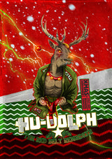 Hu-Dolph MMA Shorts (Red Green)