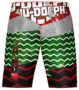 Hu-Dolph MMA Shorts (Red Green)
