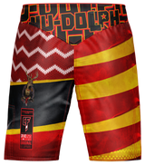 Hu-Dolph MMA Shorts (Red Yellow)