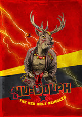 Hu-Dolph MMA Shorts (Red Yellow)