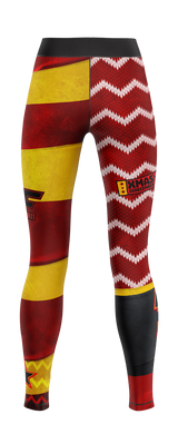 Hu-Dolph the Red Belt Reigndeer Spats (Red/Yellow)