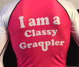 Classy Grappler vs Continuous Flow BJJ rashguard